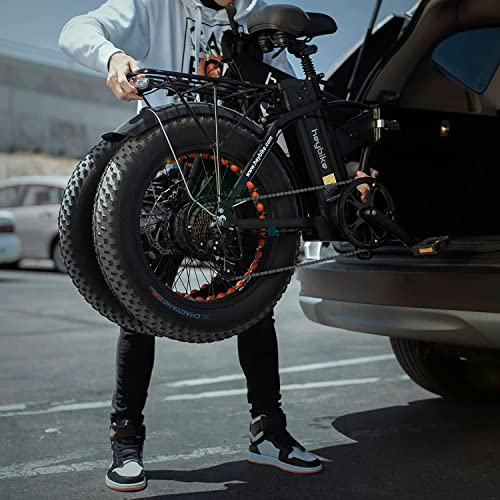 Heybike Mars Electric Bike Foldable 20" x 4.0 Fat Tire Electric Bicycle with 500W Motor