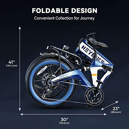 Heybike Tyson Folding Electric Bike for Adults