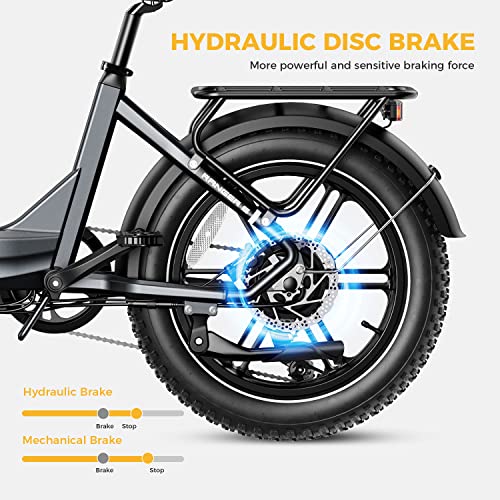 Heybike Ranger S Electric Bike for Adults, Foldable 750W Ebike