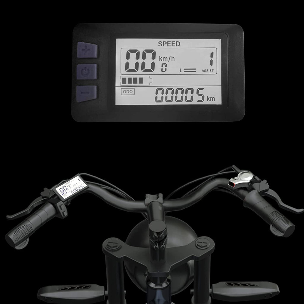 JANSNO Electric Bike 20" x 4.0 Electric Bike for Adults with 750W Brushless Motor